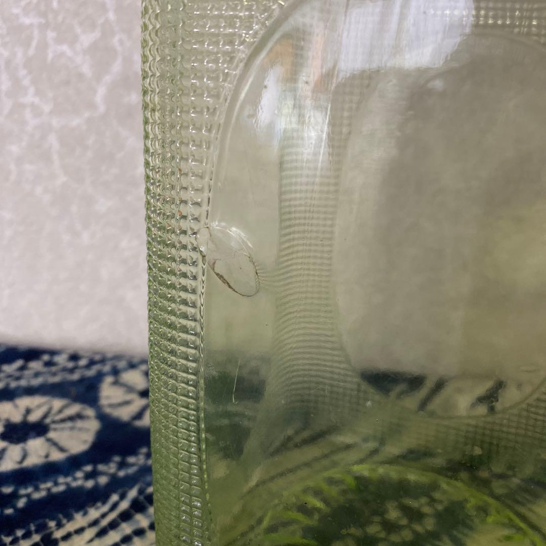 ウランガラス　硝子　瓶　特大