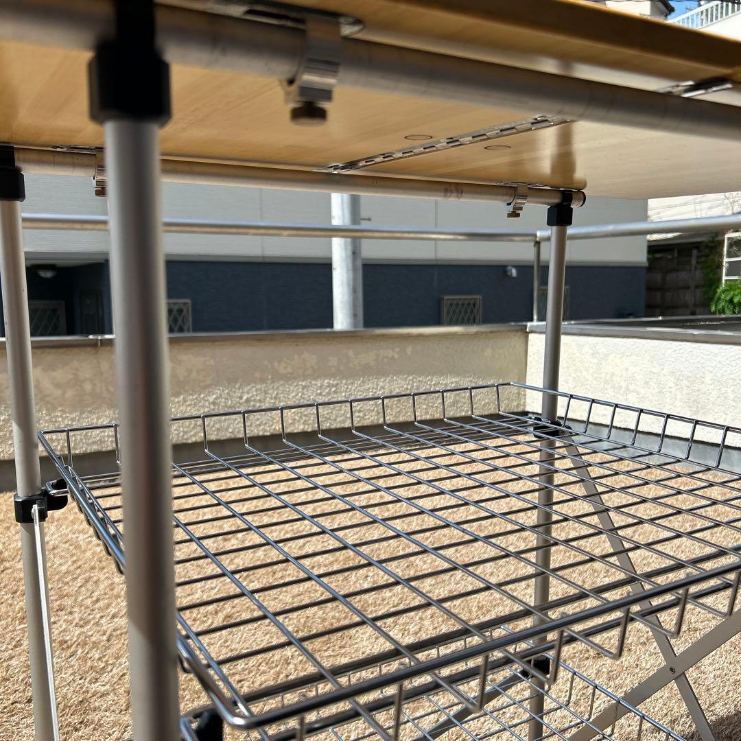  Peak スノーピーク フィールドキッチンテーブル 竹