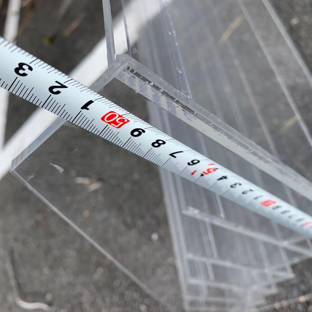 店舗　アクリル製 6段 ディスプレイラック アクリルケース　業務用　棚