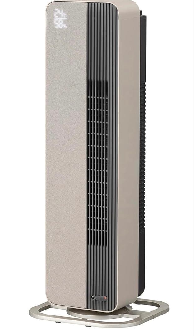 コイズミ 電気ファンヒーター ホット&クールDCモーター KHF-12233/C