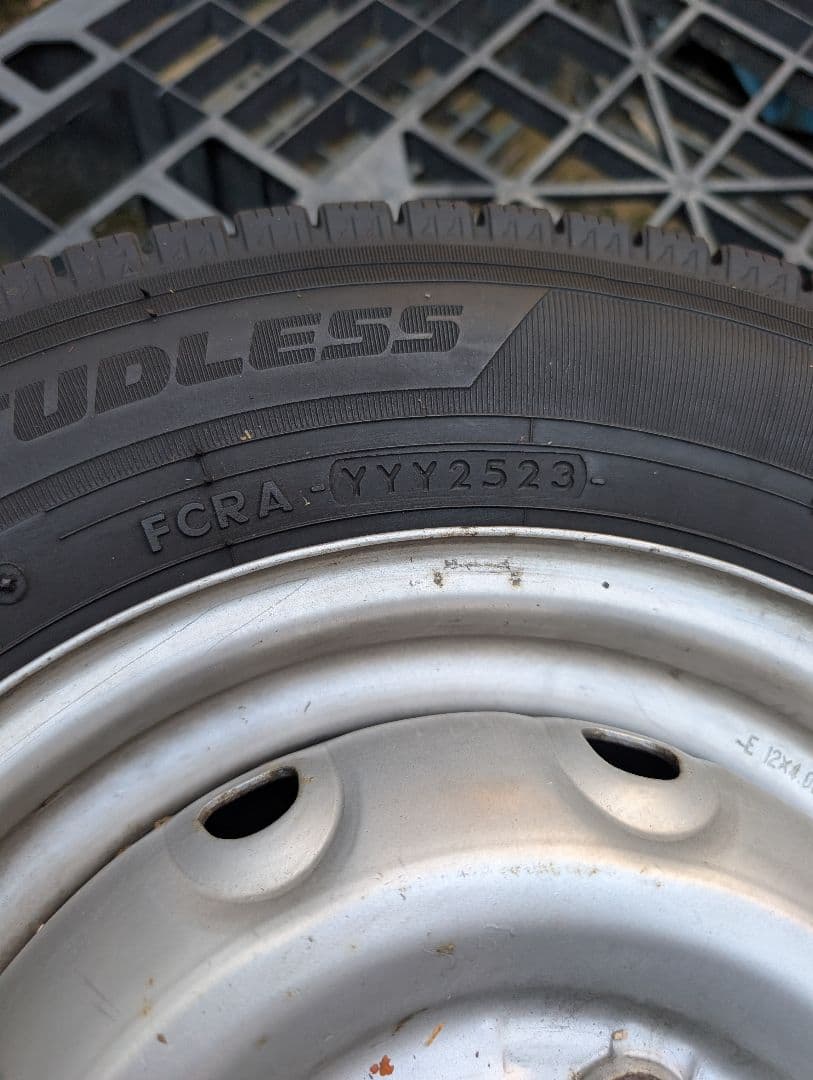 145/80R12 ヨコハマ Ice Guard IG91 スタッドレス中古現状