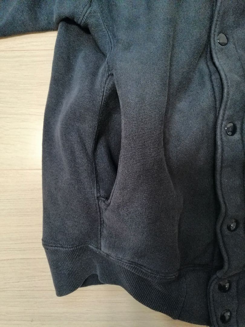 80s チャンピオン トリコタグ リバースウィーブ スナップカーディガン