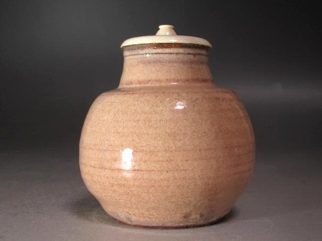 ☆　大野瑞峰　茶入　裏千家　十五代　鵬雲斎の花押がございます☆y574