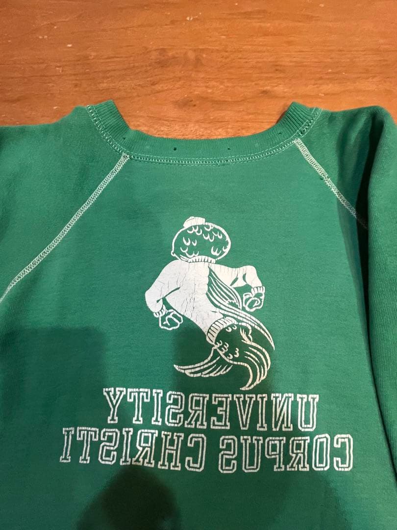 【土日限定値下げ】60s 70s ヴィンテージスウェット グリーン