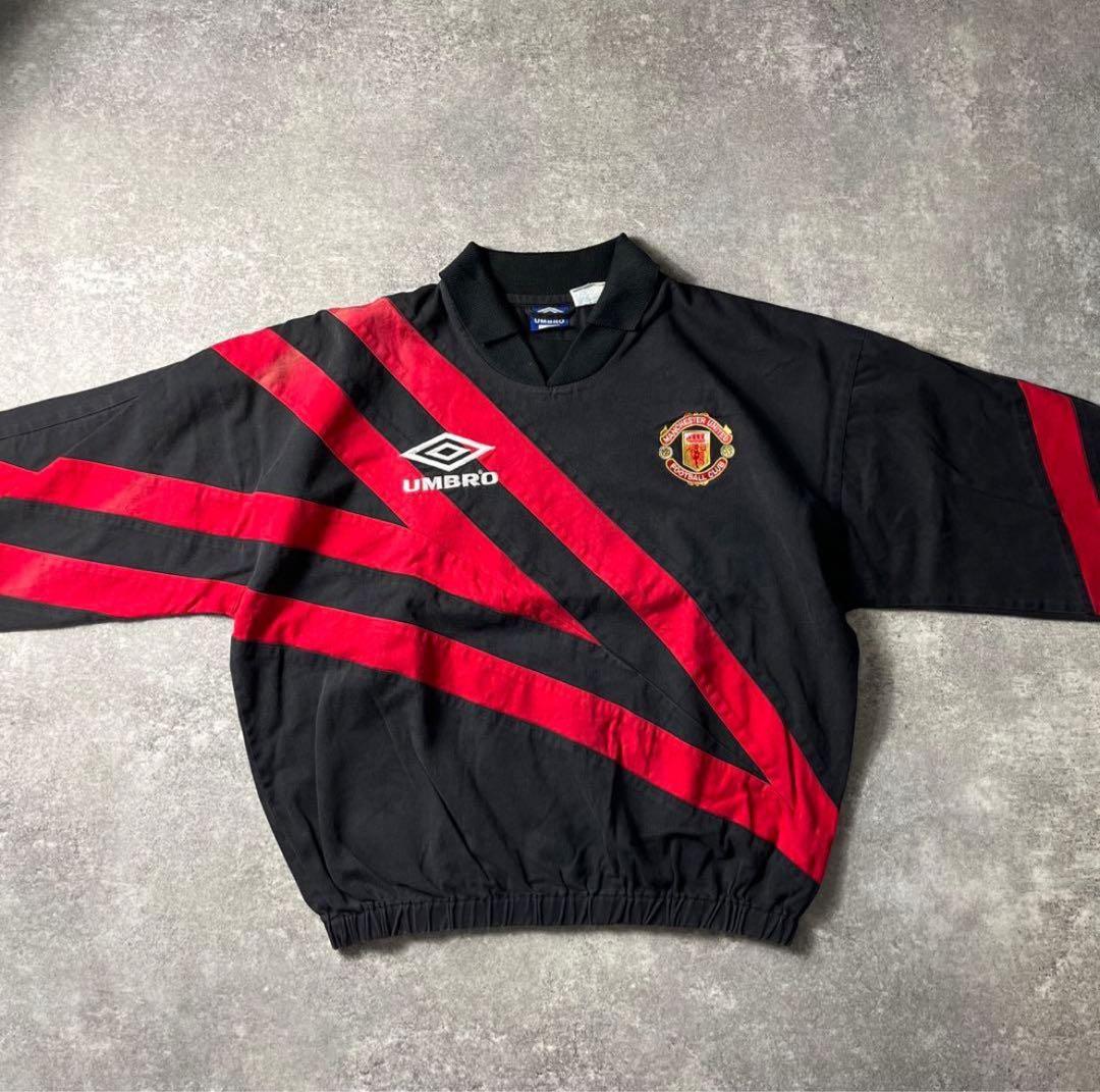ウェア 90s MANCHESTER UNITED UMBRO Drill Top XL