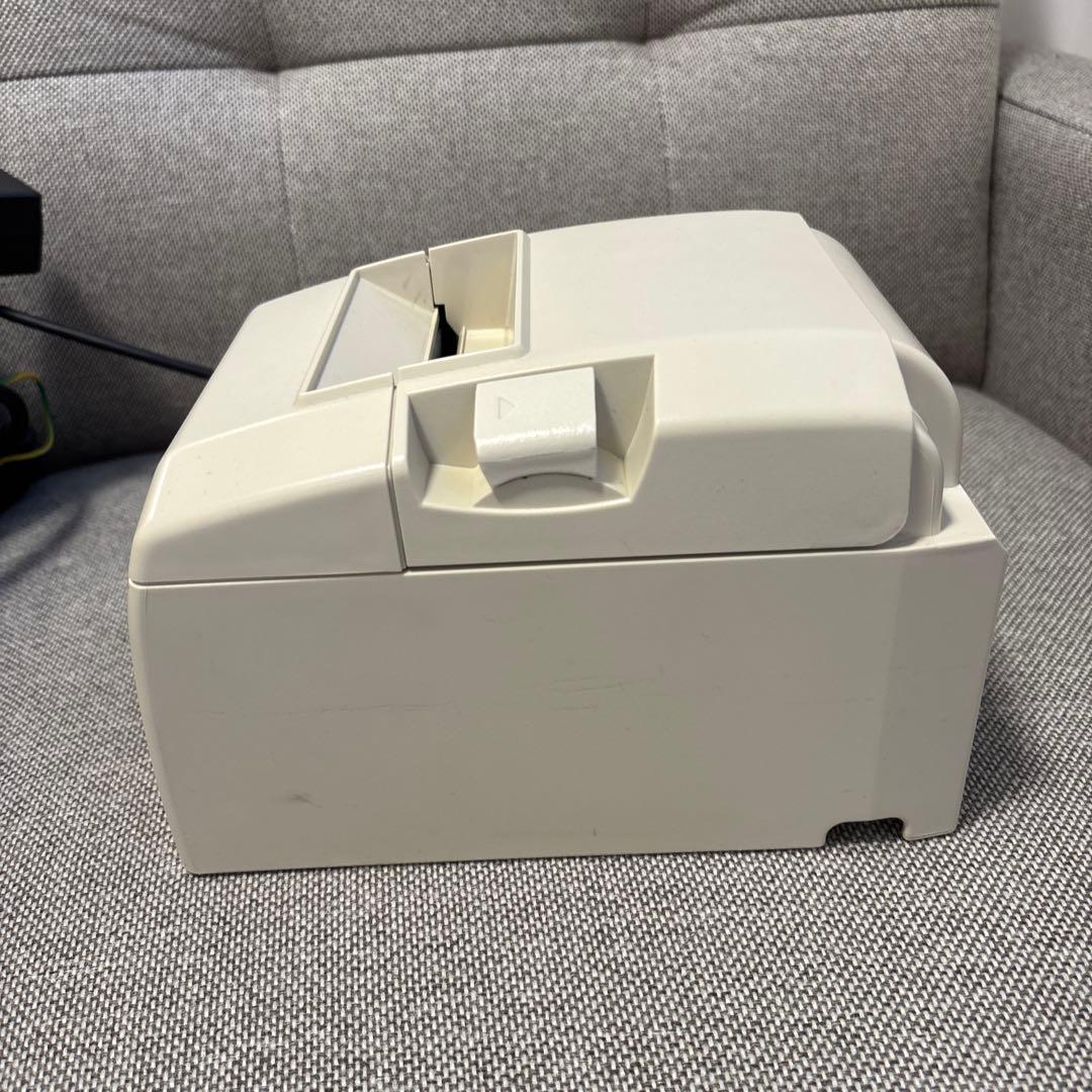 【格安】レジ業務用プリンター スター精密　ホワイト　レシート