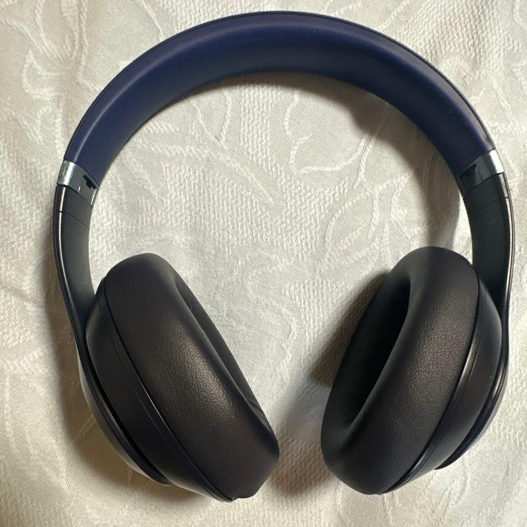 極美 Beats Studio Pro ヘッドホン 有線 無線 ネイビー 保証
