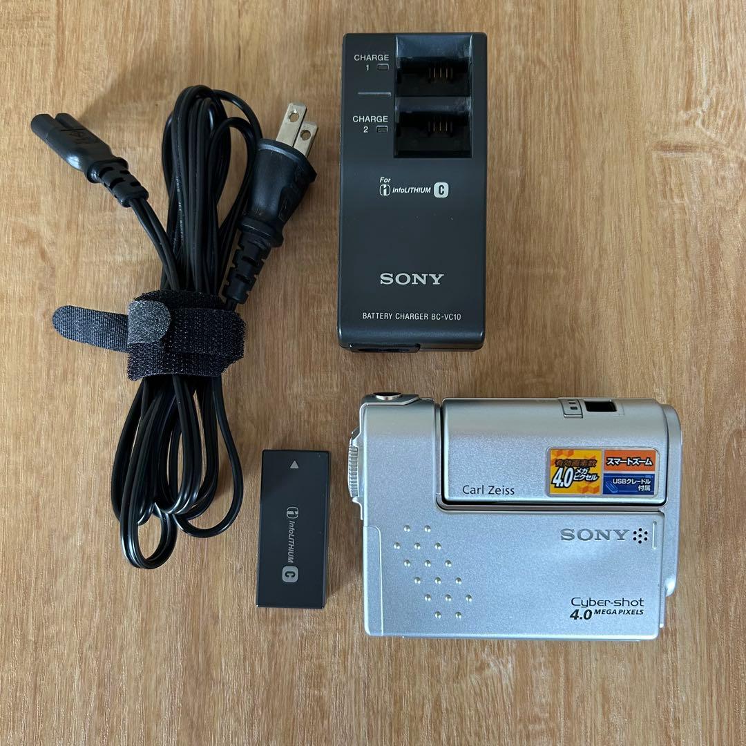 【✨希少✨】SONY Cyber-shot DSC-F77 コンデジ シルバー