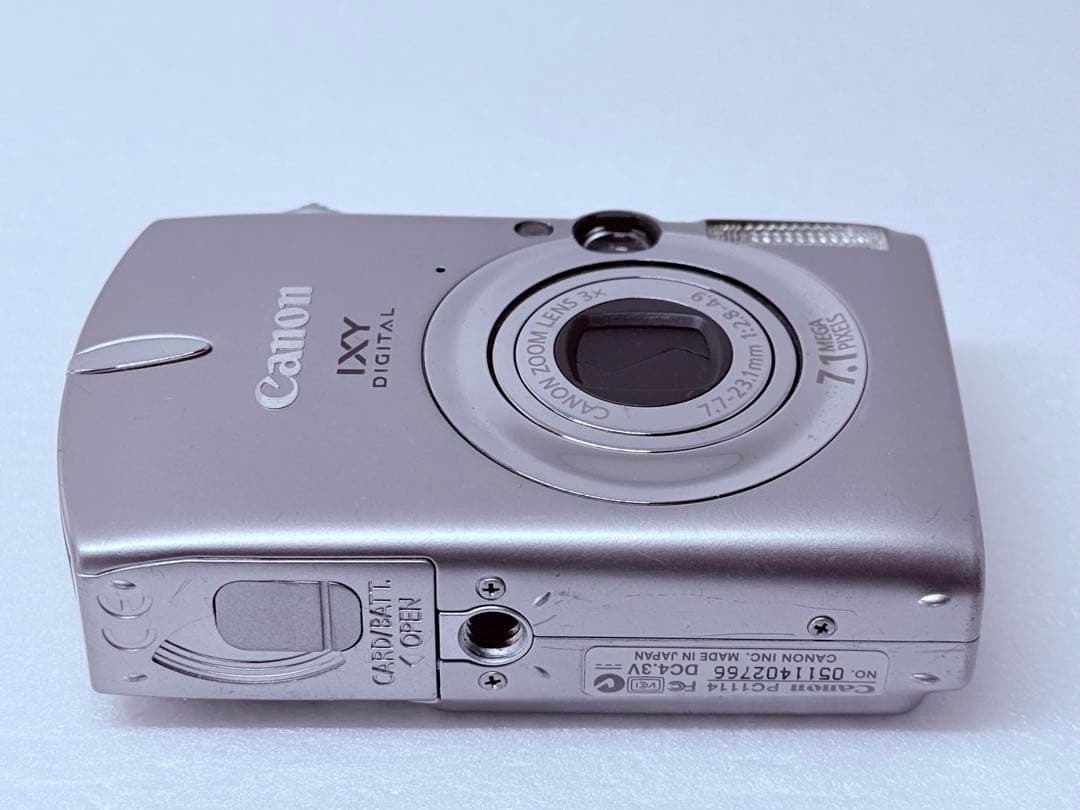 Canon IXY DIGITAL 600 動作確認済 コンデジ レトロ エモい