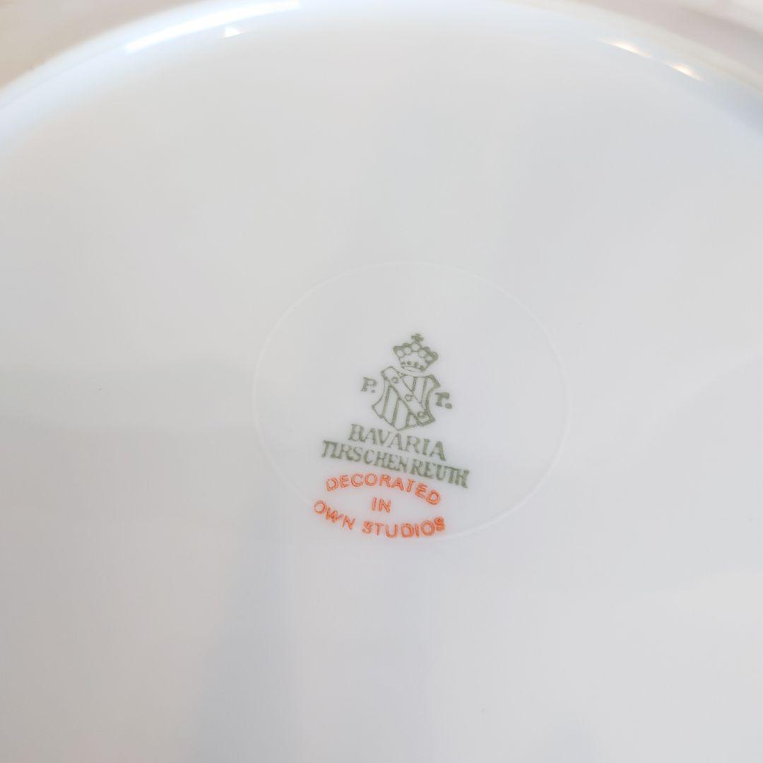 ババリア　アンティーク　飾皿　大皿　アンダープレート