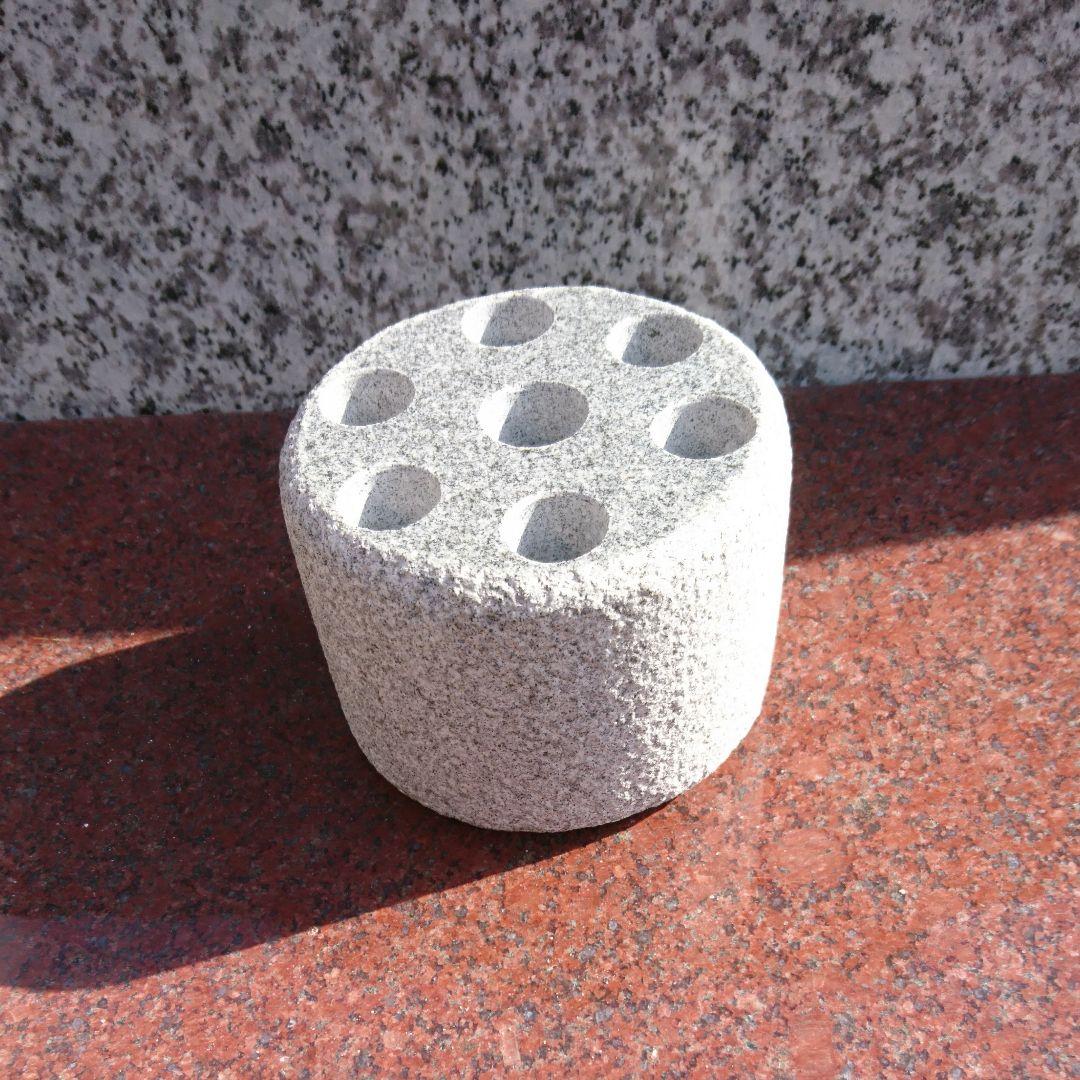 傘立て(石製品) 国産白御影石 【umbrella stand】