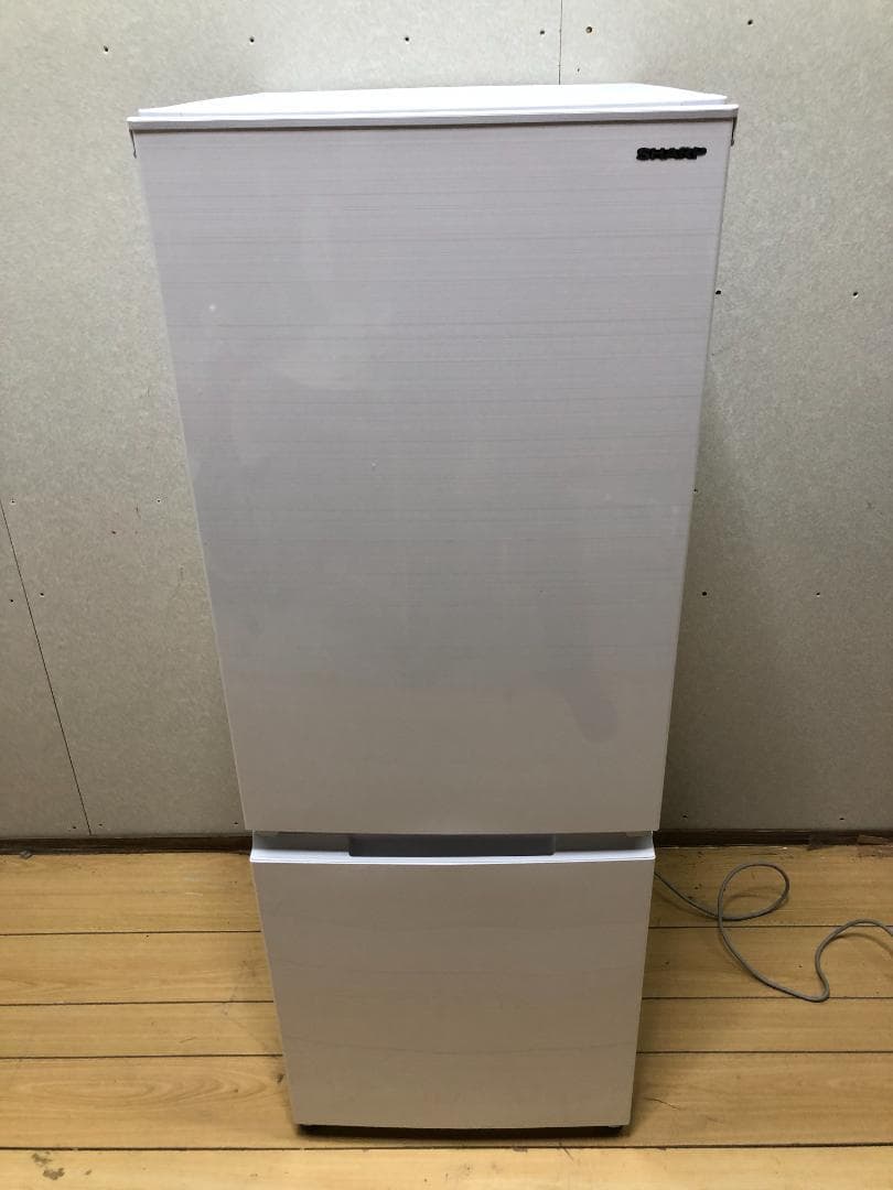 美品 シャープ SJ-D18G-W 2021年製 冷蔵庫 88139-1-