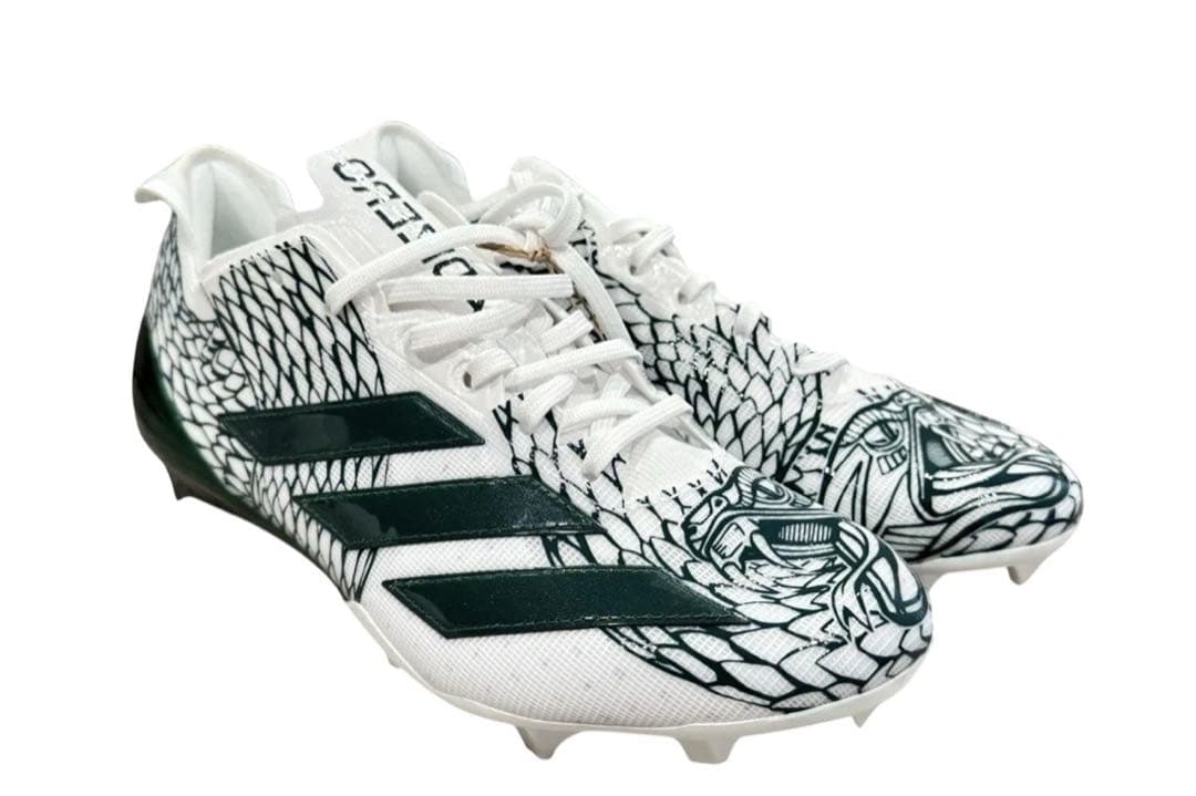 アディダス 30 アディゼロ エレクトリック アメフト スパイク シューズ 緑