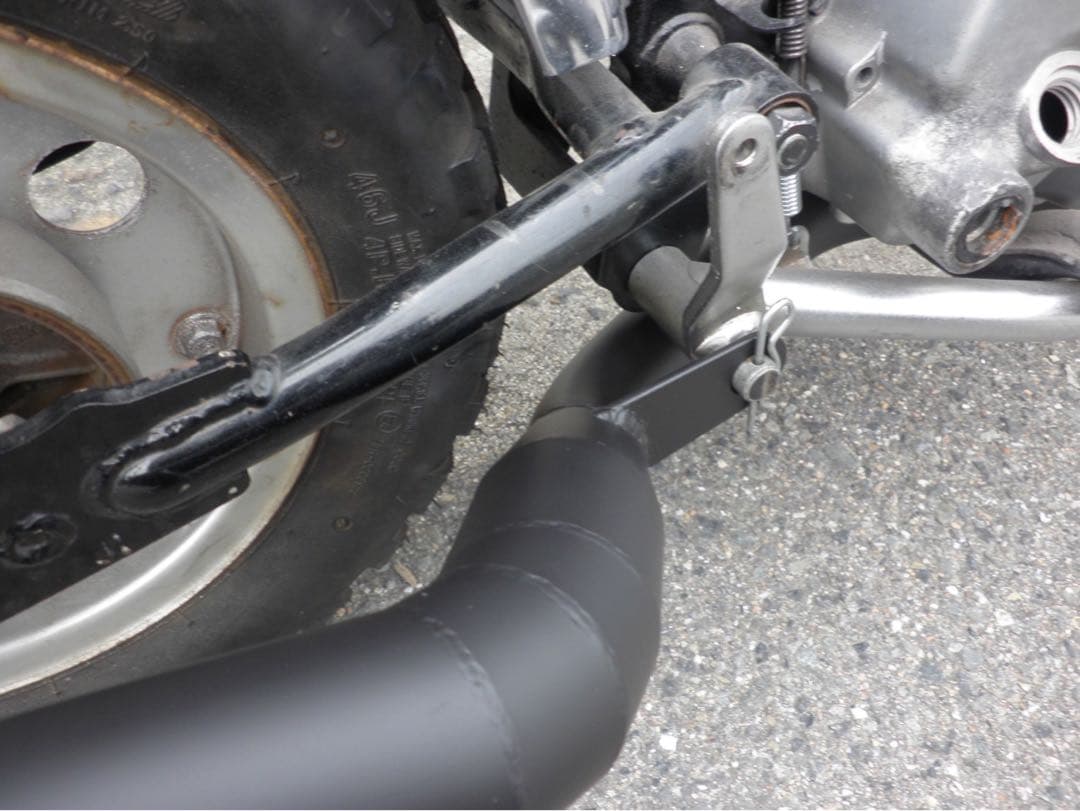 モンキー 鉄管マフラー　ベーシック改/ワイド