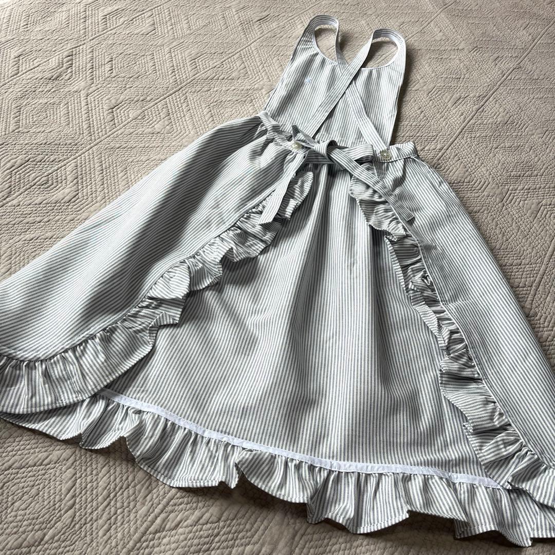 Ralph Lauren ラルフローレン エプロン フリルデザイン ポニー刺繍