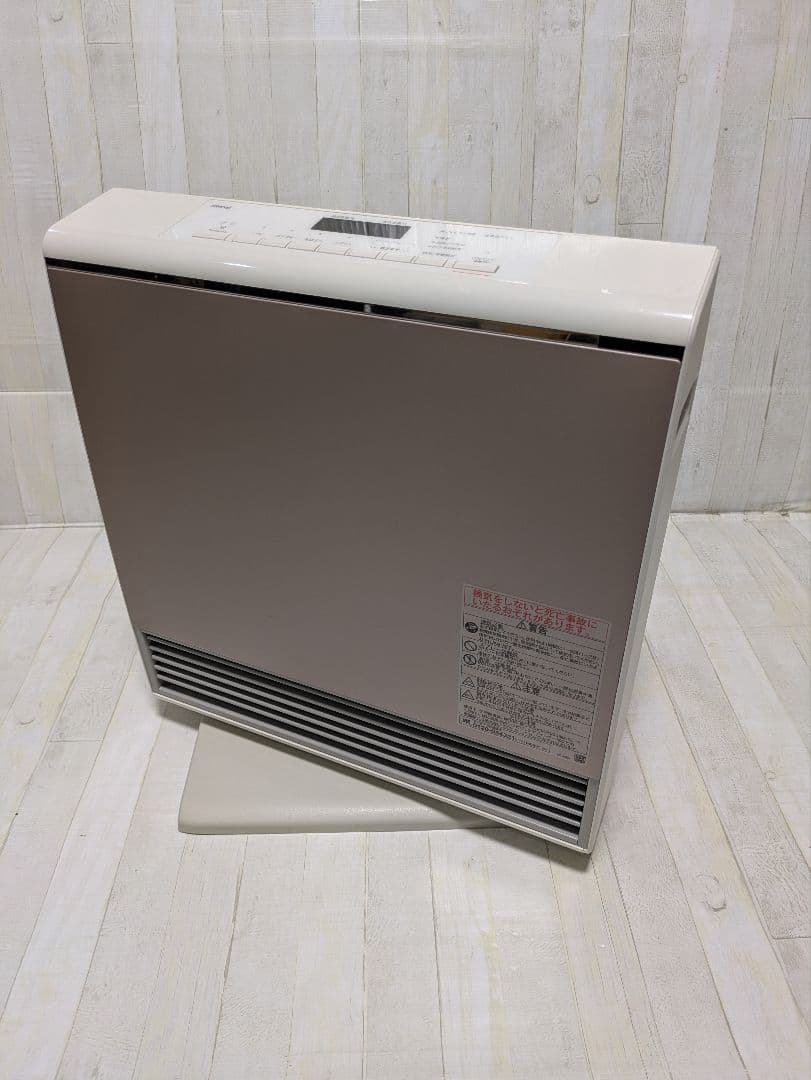 リンナイ製 ガスファンヒータ　RC-A4401NP-RM 都市ガス　ガスホース付