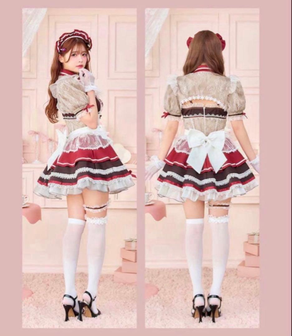 マリームーン　ピュアベリーシアーレースメイド