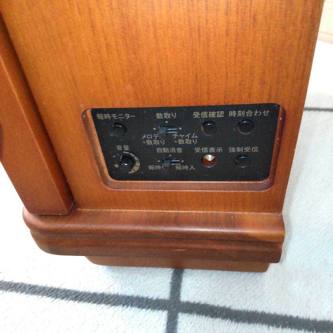 美品 報時振り子時計 VIVANT V-M20N リズム時計4MN421JB06