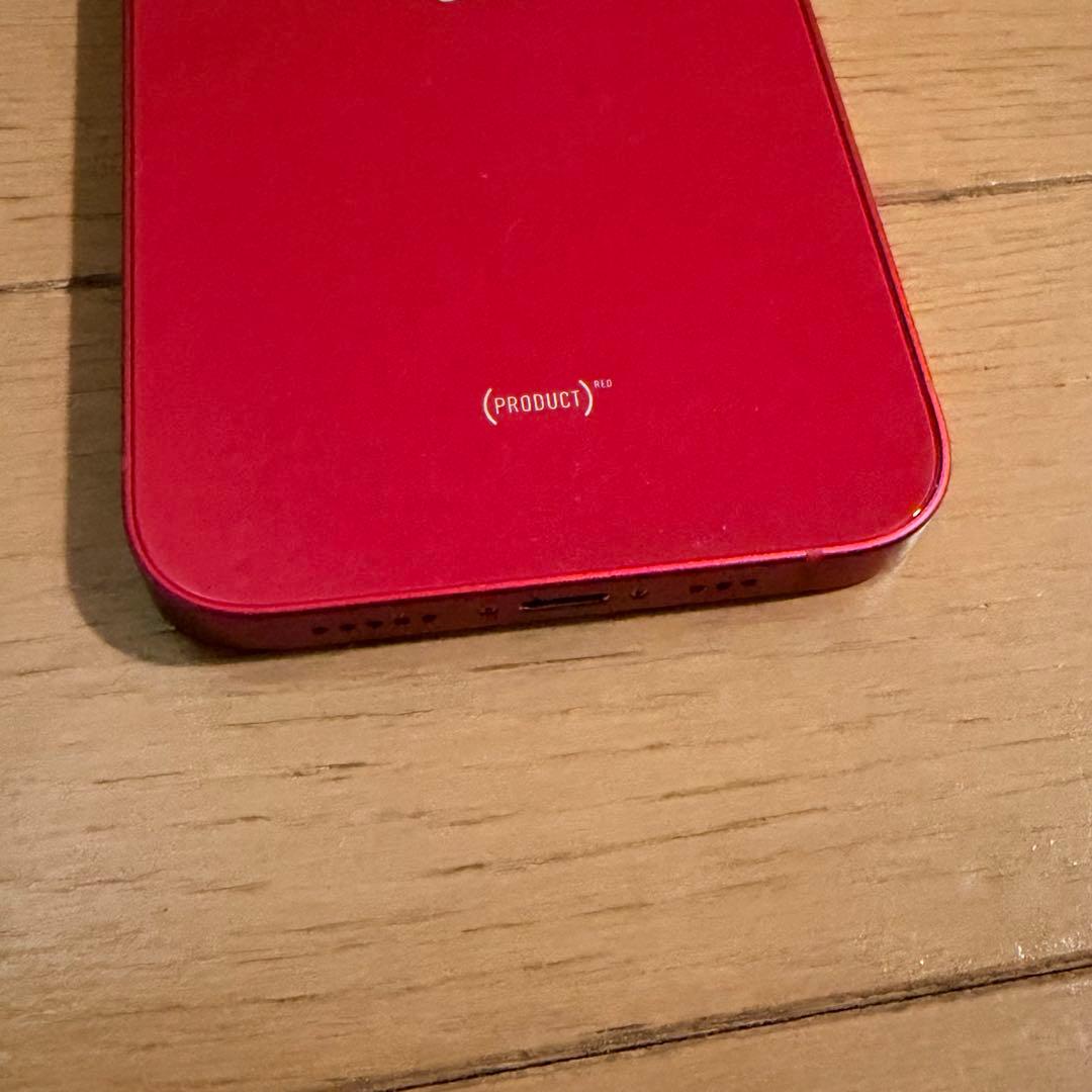 【美品】iPhone 13 256GB SIMフリー Red 箱充電コード付き