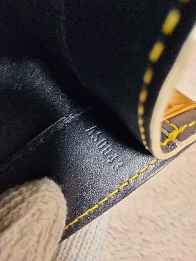 きんです　ルイヴィトン　スハリ　ファビユロー　黒　美品