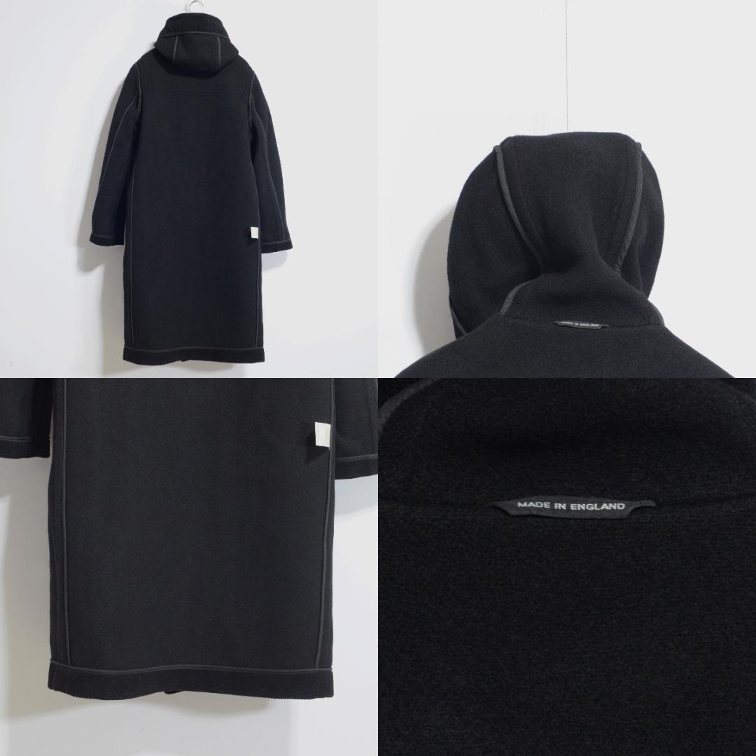 超極上品 INVERTERE製 ムーアブルック ダッフルコート ブラック 38