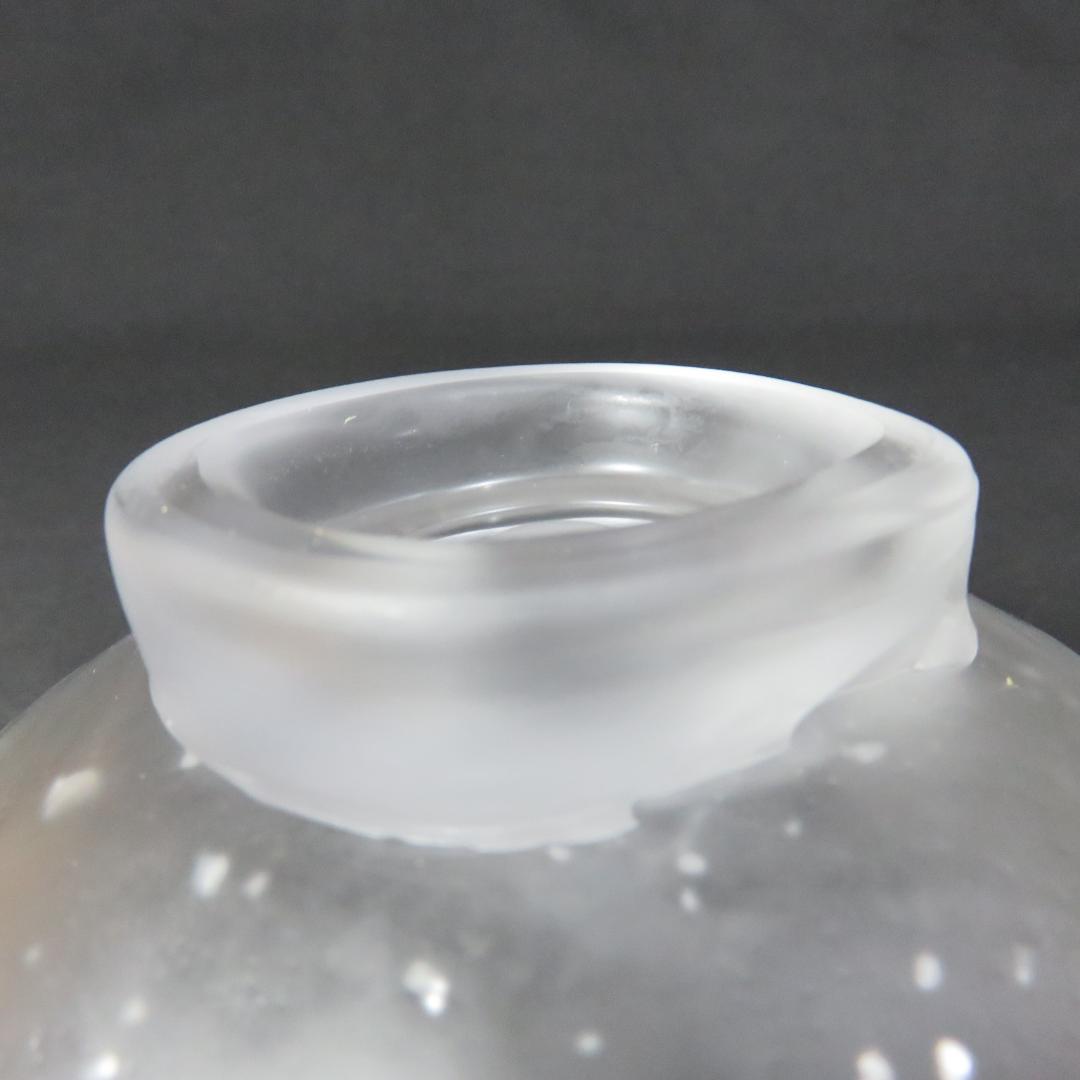 茶碗 ガラス 夏 抹茶碗 茶器 茶道具 木箱 共箱 涼しげ 茶会