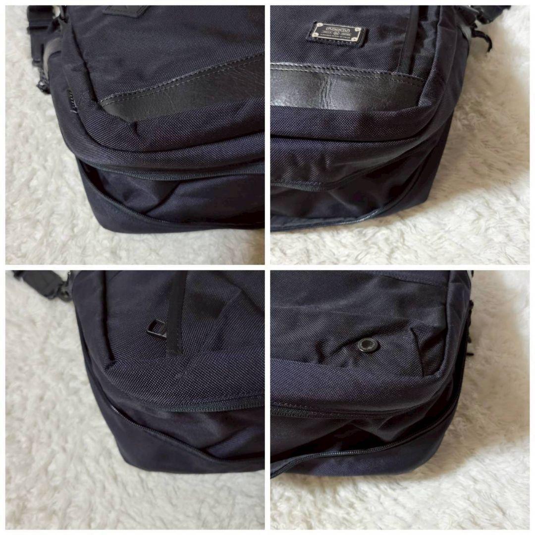 美品✨　AS2OV アッソブ ビジネスバッグ メンズ 大容量 2WAY 多機能