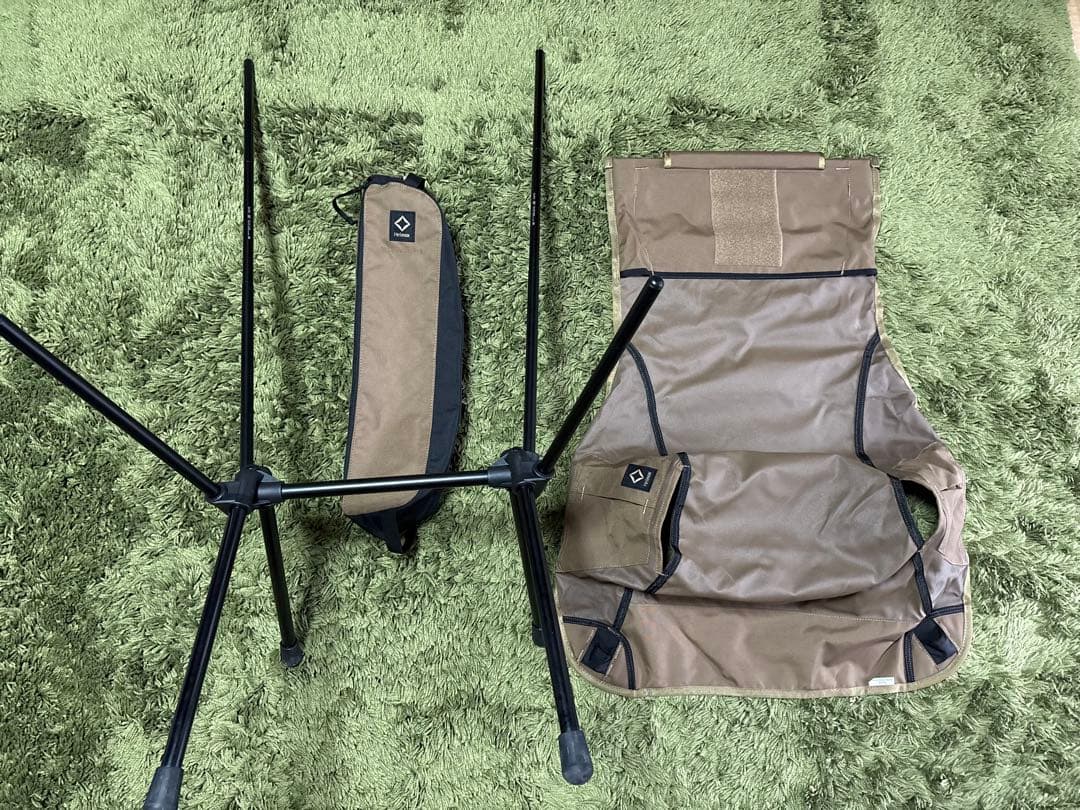 【美品】Helinox ヘリノックス　タクティカル サンセットチェア（コヨーテ）