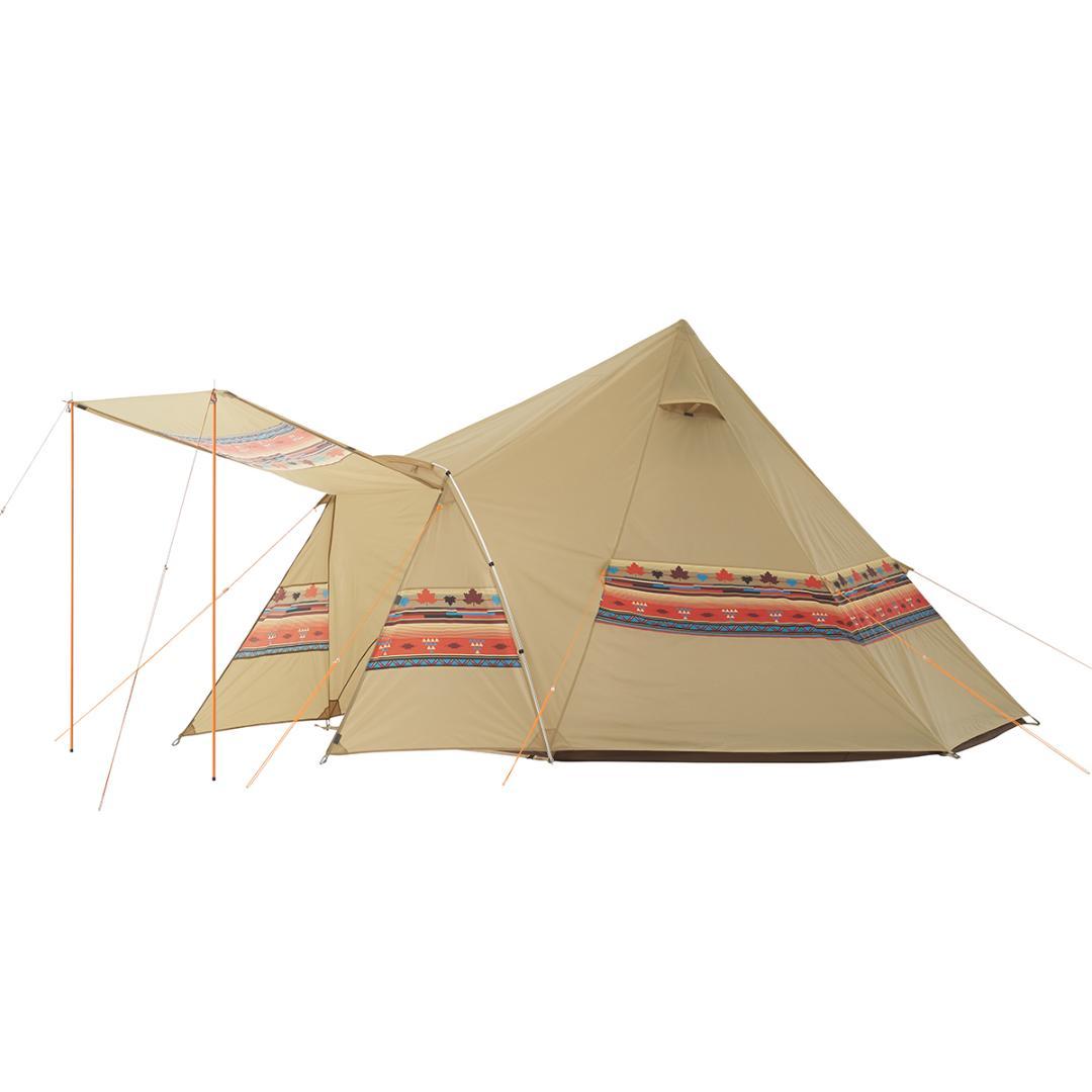 【ほぼ未使用品】LOGOS（ロゴス） ナバホEX Tepeeリビング400-AI