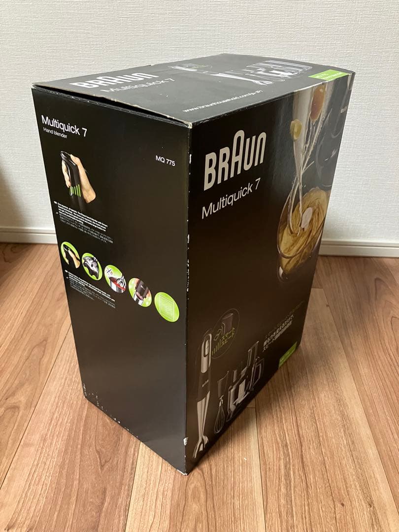 【新品未使用】BRAUN ハンドブレンダー MQ775 マルチクイック7