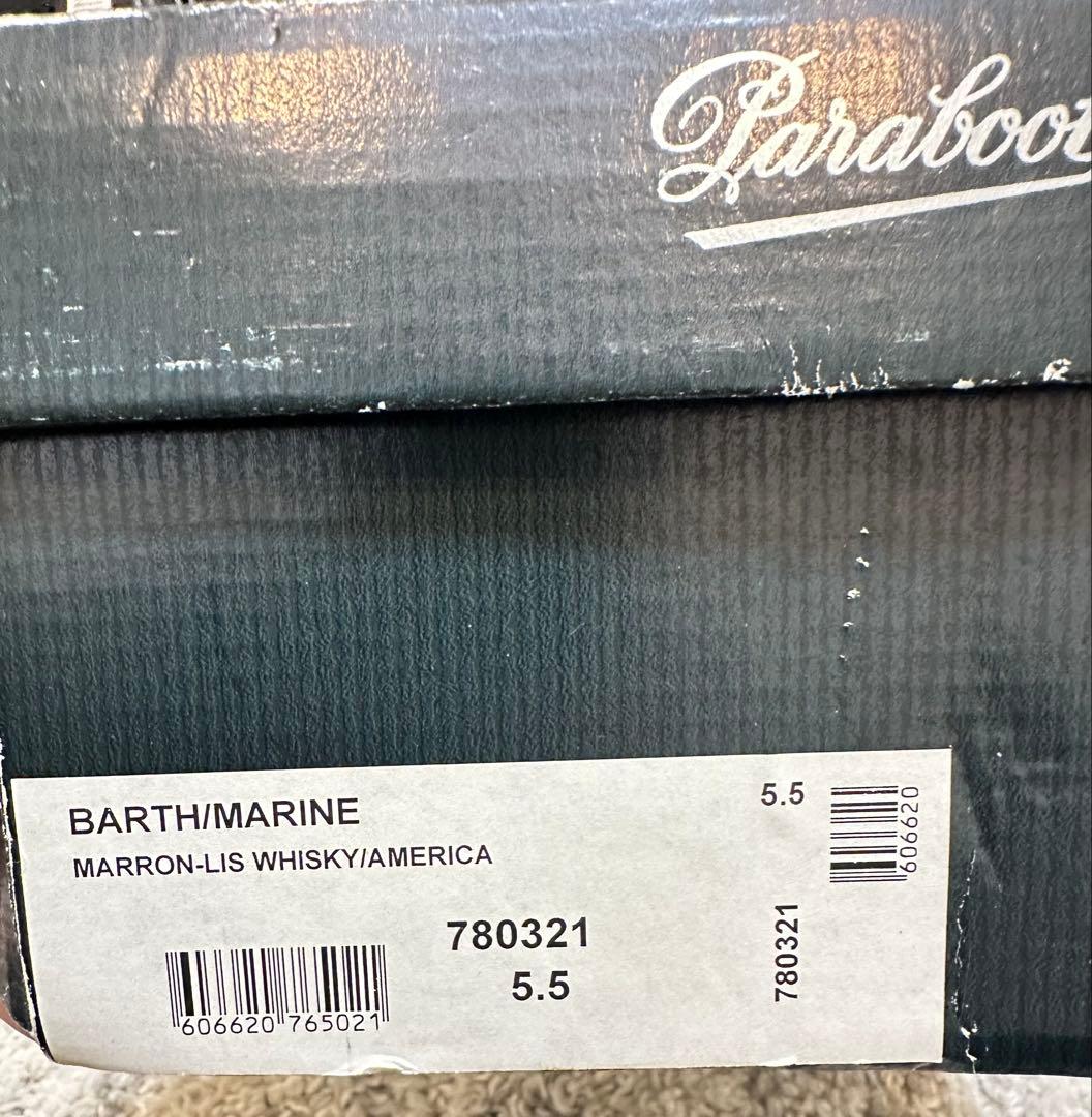 美品】Paraboot / パラブーツ デッキシューズ BARTH MARINE
