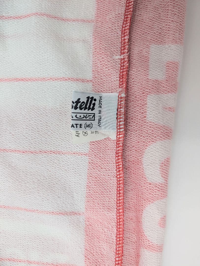 希少イタリア製 Castelli 男性用レトロ サイクルジャージ デッドストック
