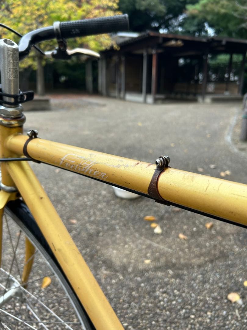 Fuji feather マスタードイエロー