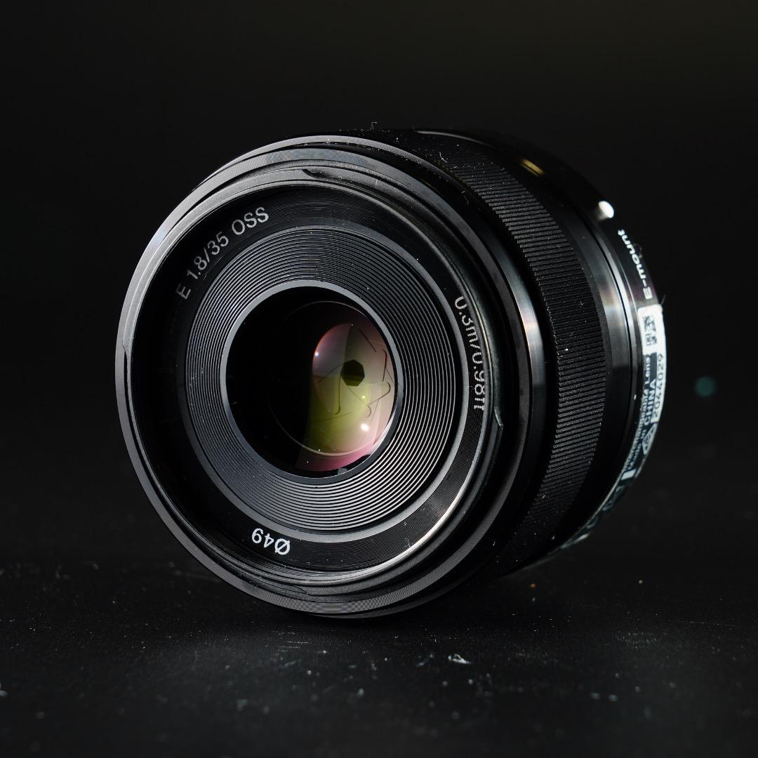 【美品】動作◎ SONY E 35mm F1.8 OSS 神レンズ 029