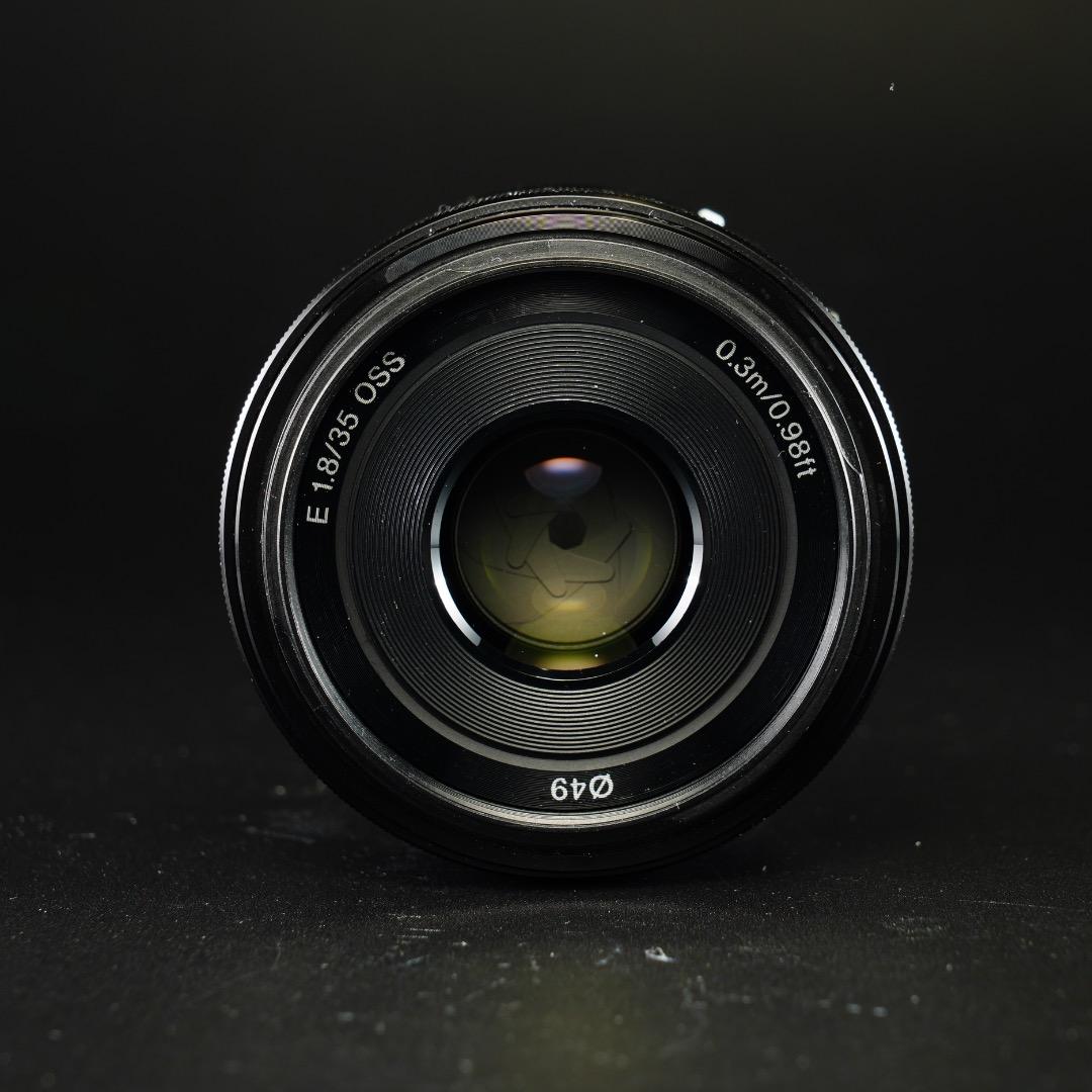 【美品】動作◎ SONY E 35mm F1.8 OSS 神レンズ 029