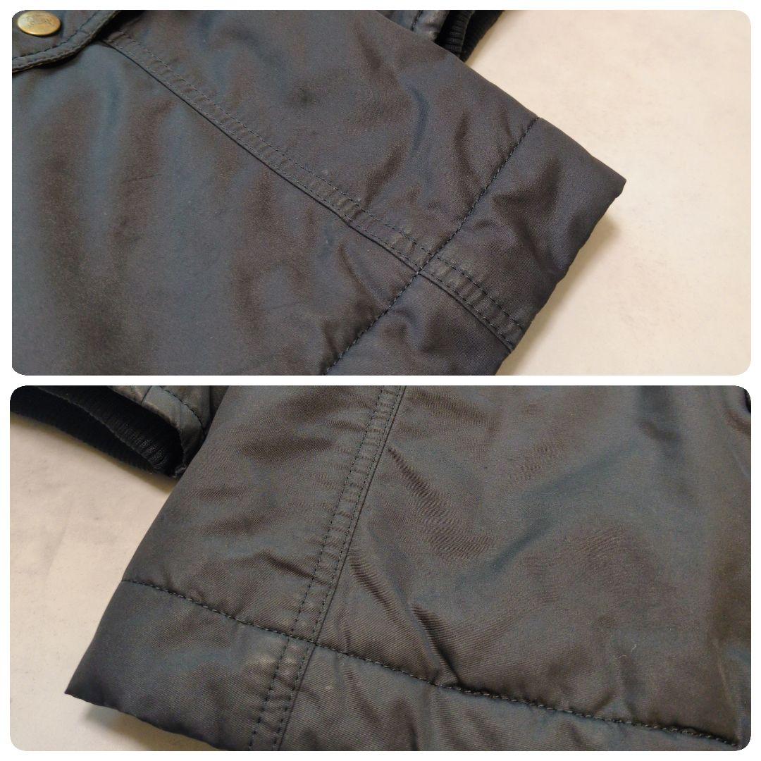 BURBERRY BLUE LABEL✨️ノバチェック裏地 モッズコート 黒