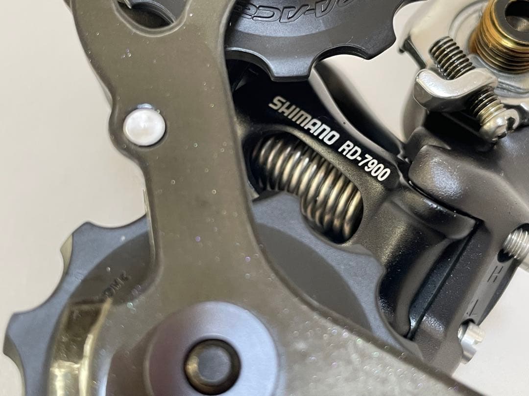 シマノDURA－ACEリヤ変速機「RD－7900」夢屋チタンボルト仕様中古品