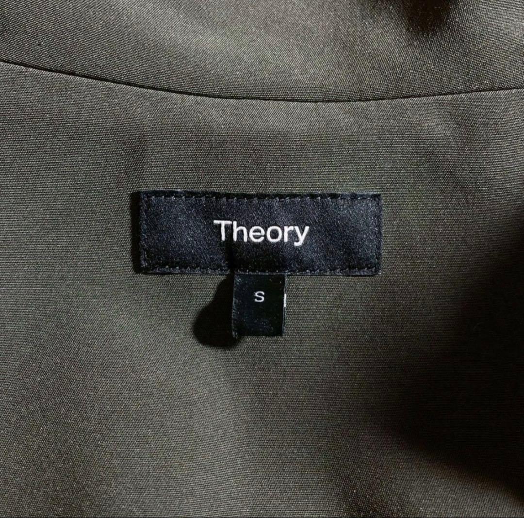 【極美品22SS】セオリー 01-2109606 ミリタリーコート S(XL相当