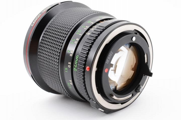 14721 ★極上品★ Canon FD 24mm F1.4 L オールドレンズ