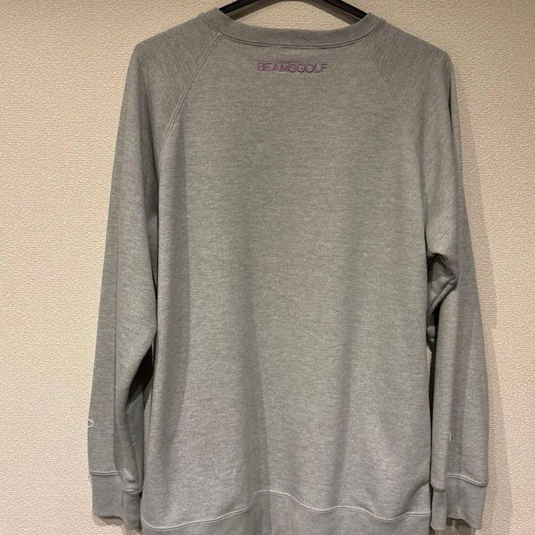 BEAMS GOLF ミッキー スウェット Lサイズ グレー