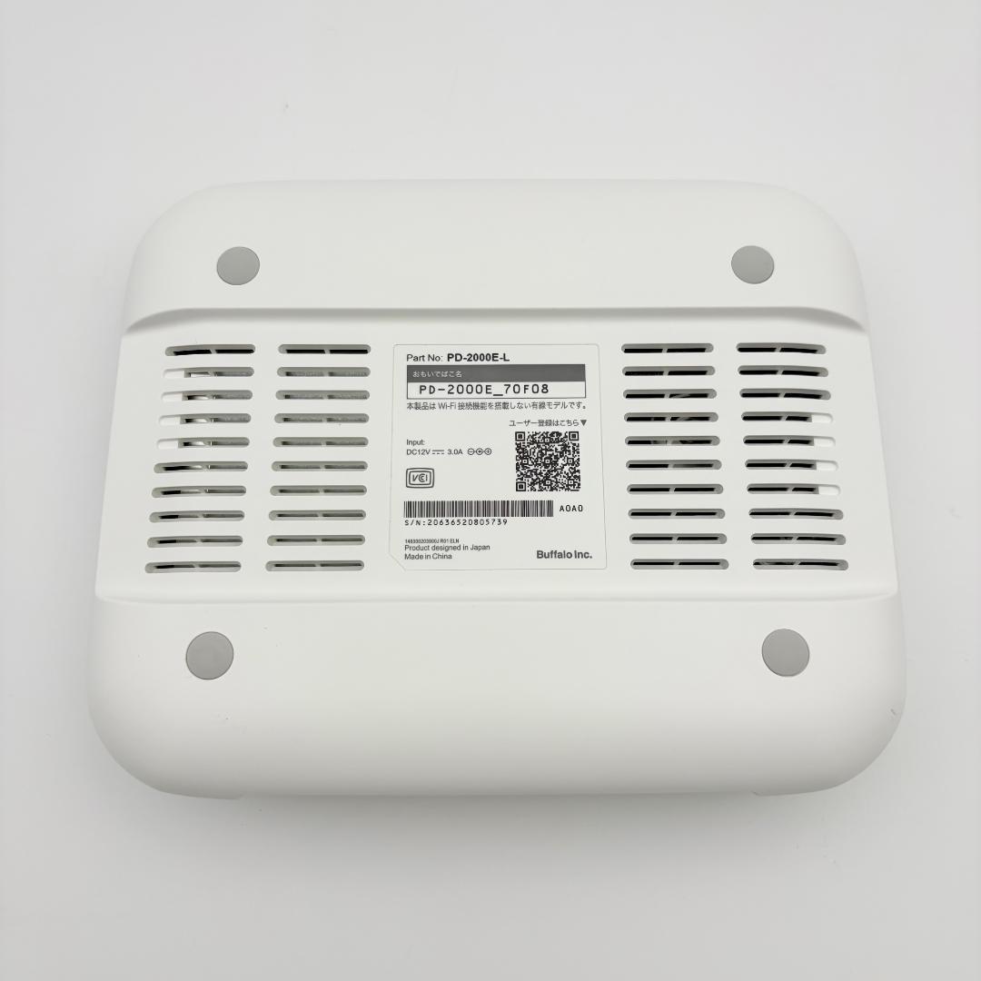 BUFFALO バッファロー おもいでばこ PD-2000E-L 動作確認済