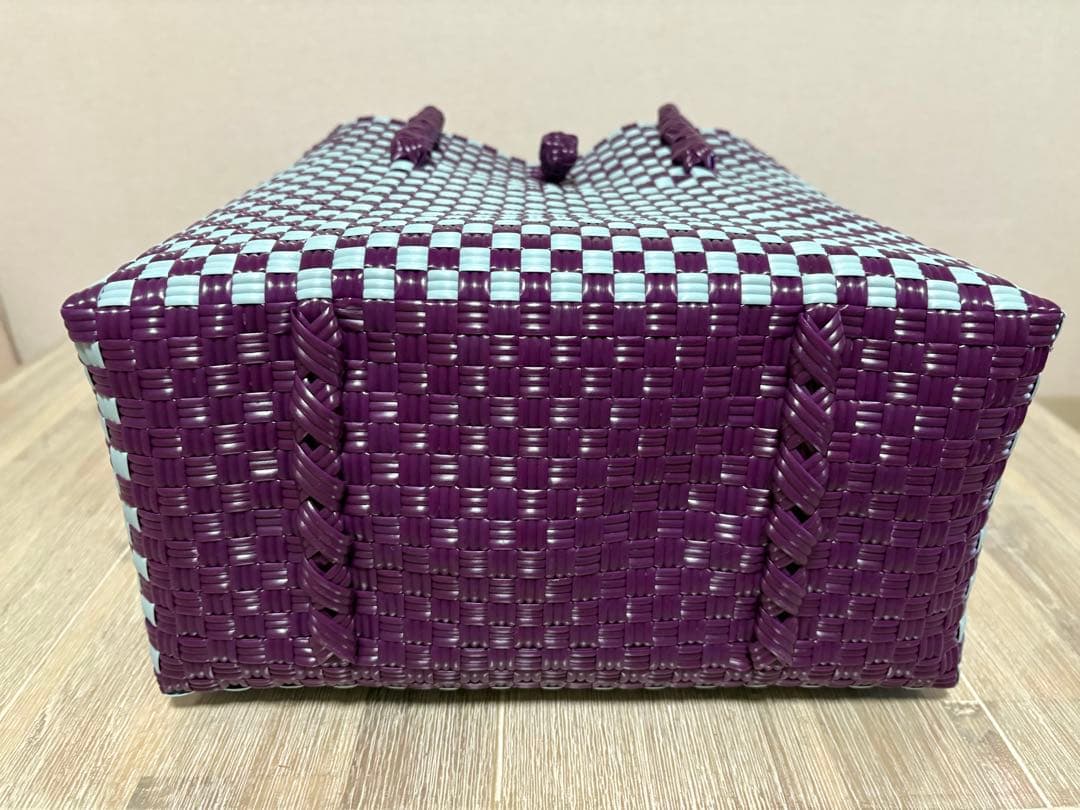 新品未使用★MEKEARISA★GUMMY BAG ・M・アジサイ