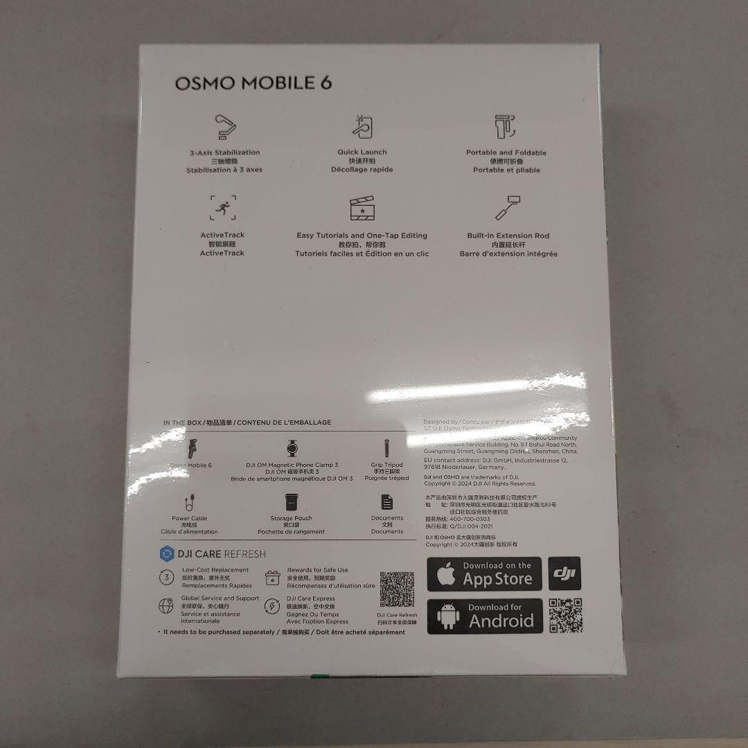 509240　DJI ジンバル Osmo Mobile 6 新品未開封