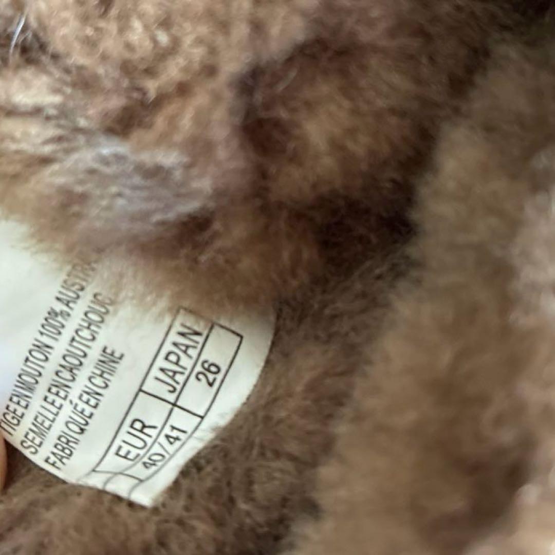 新品 エミューオーストラリア EMU ムートンブーツ 26 ベージュ ミドル丈