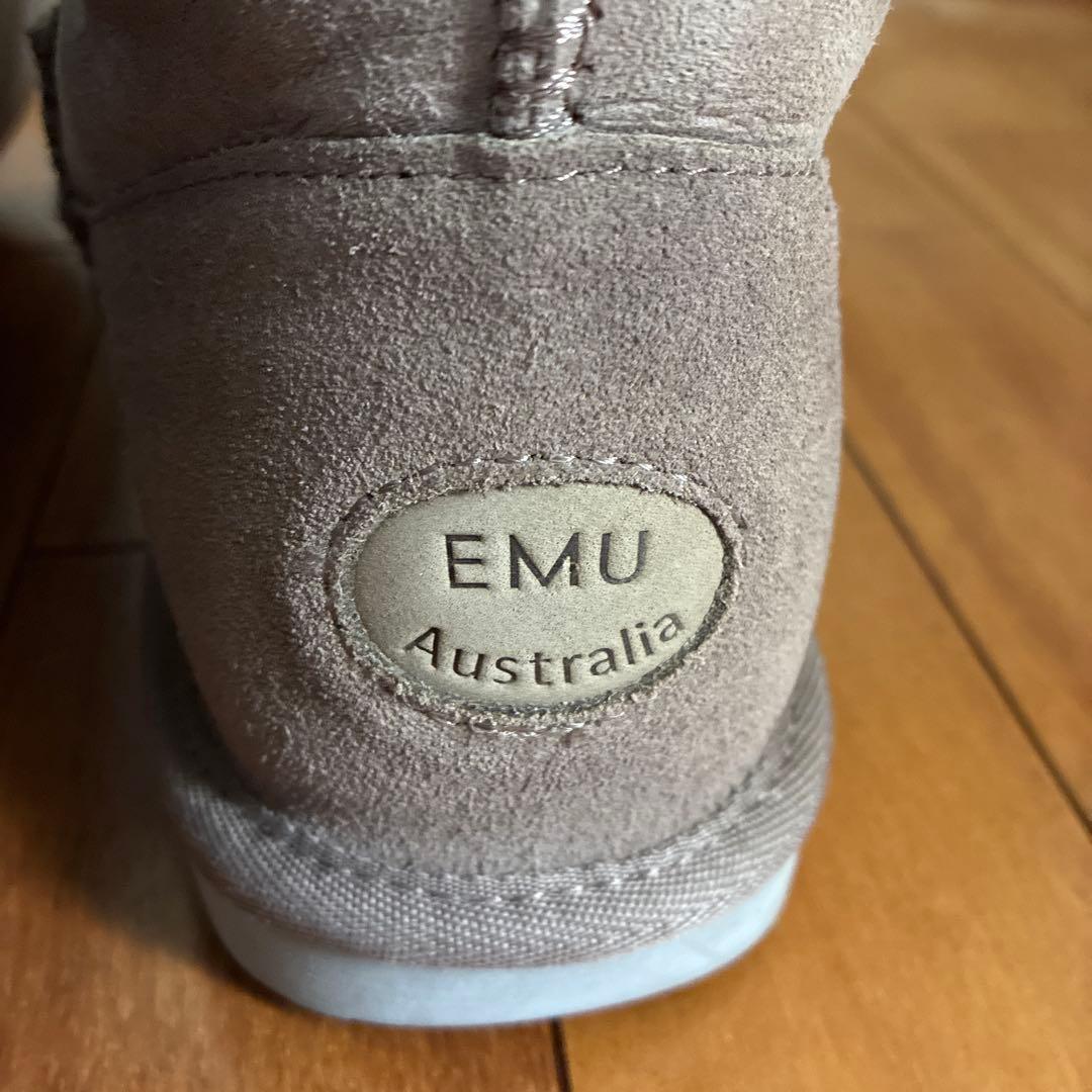 新品 エミューオーストラリア EMU ムートンブーツ 26 ベージュ ミドル丈