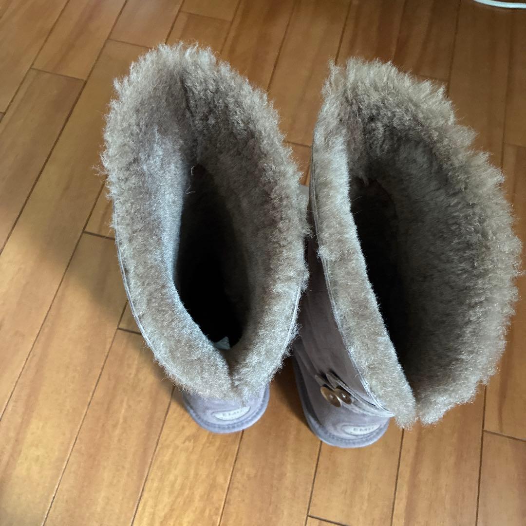 新品 エミューオーストラリア EMU ムートンブーツ 26 ベージュ ミドル丈