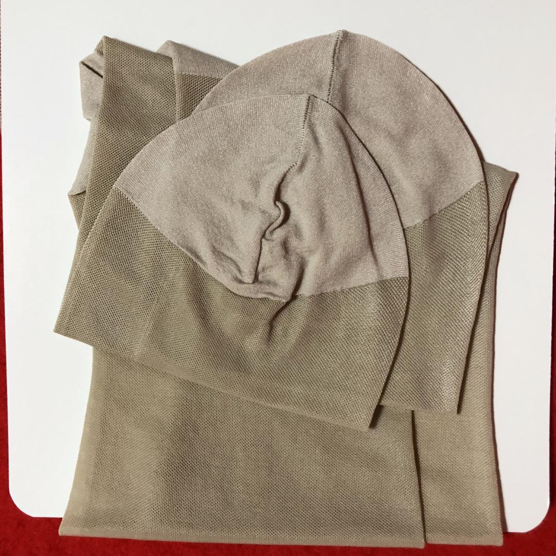 ダイアナピュアグランデタイツ2点【Lサイズ】ベージュ系140デニール：経年