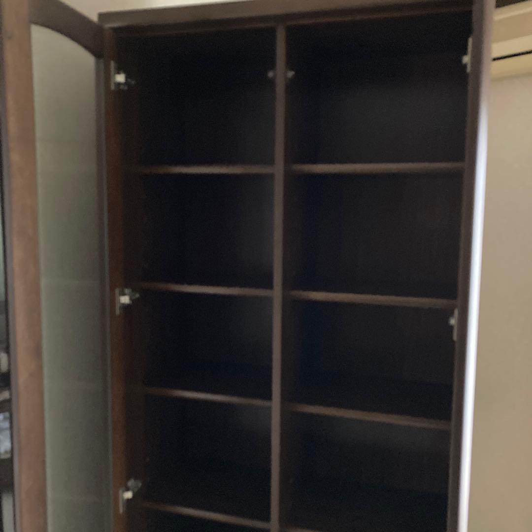 書斎本棚　食器棚　展示棚(モーブル家具)