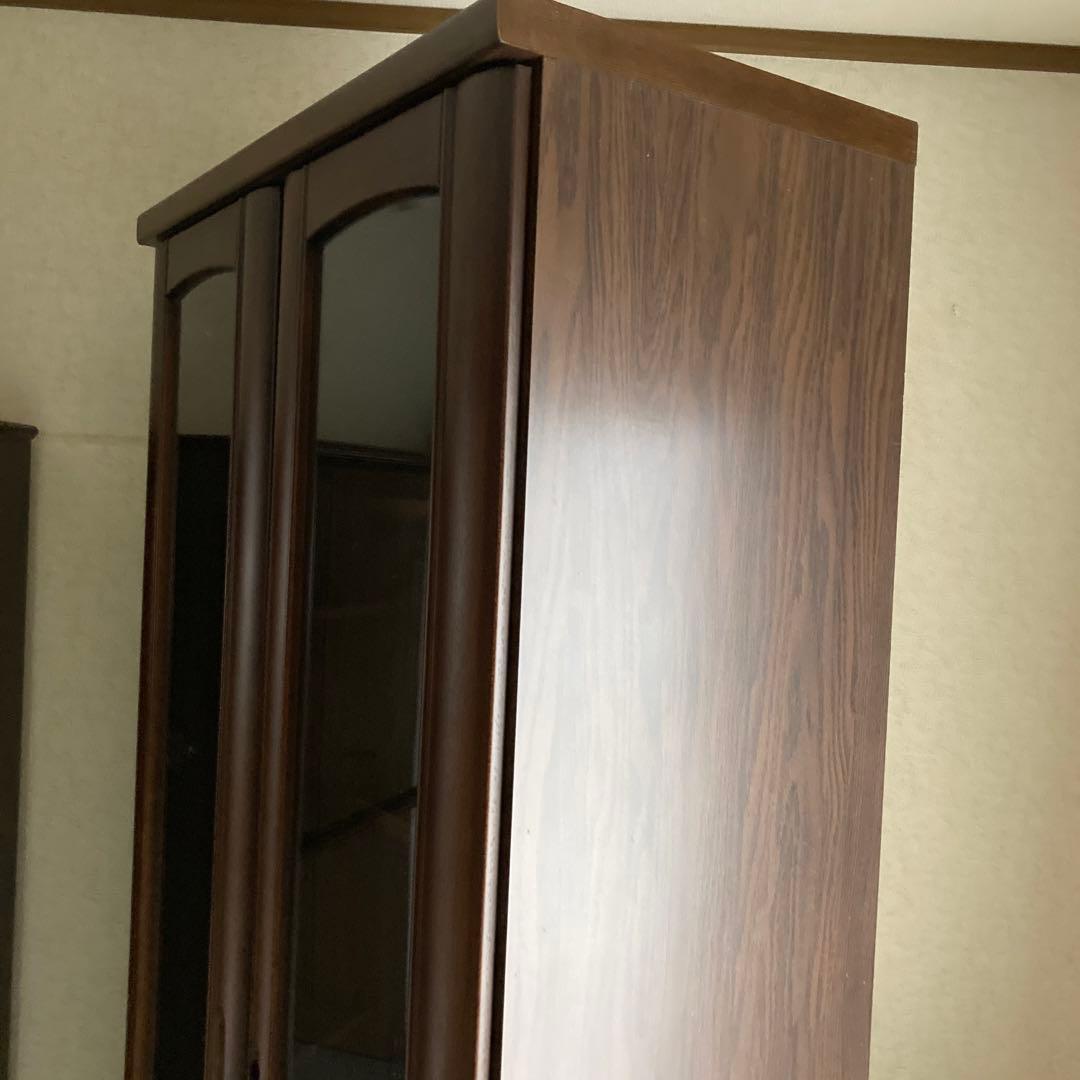 書斎本棚　食器棚　展示棚(モーブル家具)