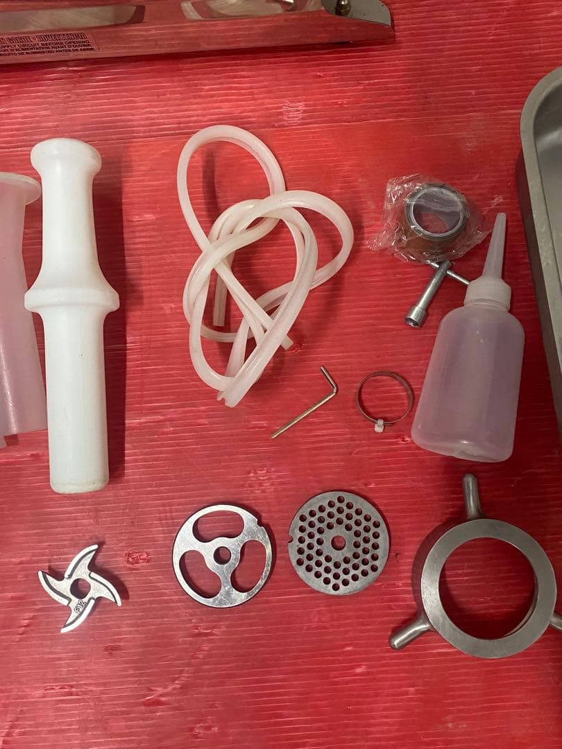 ミナト 業務用ステンレス製 電動ミンサー PMM-22F (100V750W/